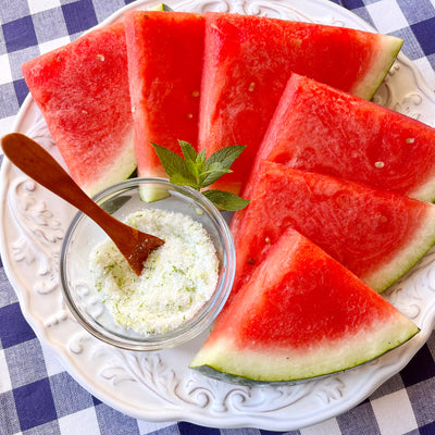 Lime Salt Watermelon Bites