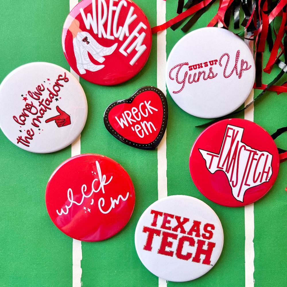 Texas Tech Gameday Buttons