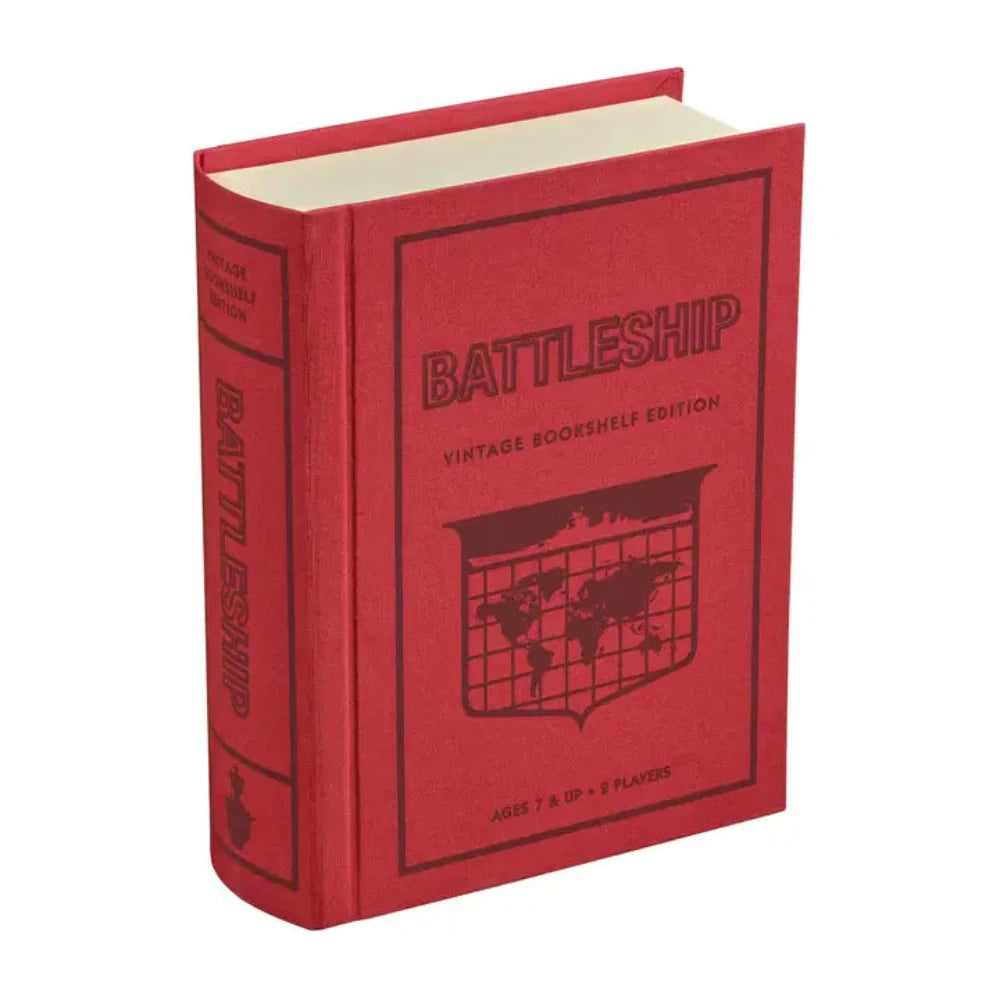 Battleship Vintage Bookshelf Game