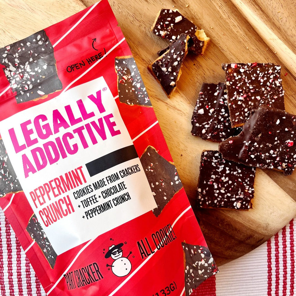 Legally Addictive Peppermint Crunch