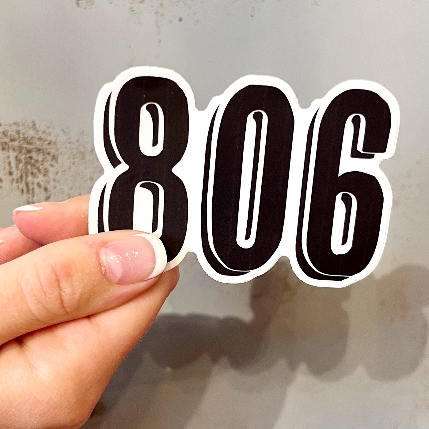 806 Waterproof Sticker