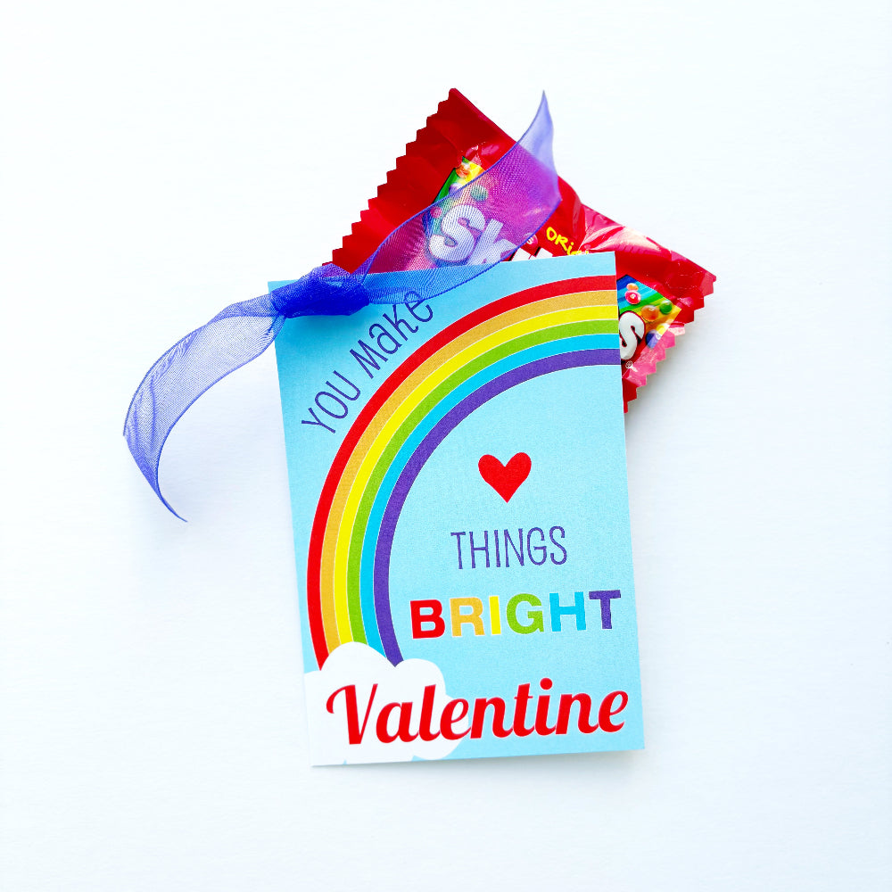 You Make Things BRIGHT Candy Valentine