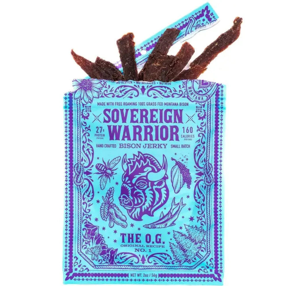 Soveriegn Warrior Bison Jerky