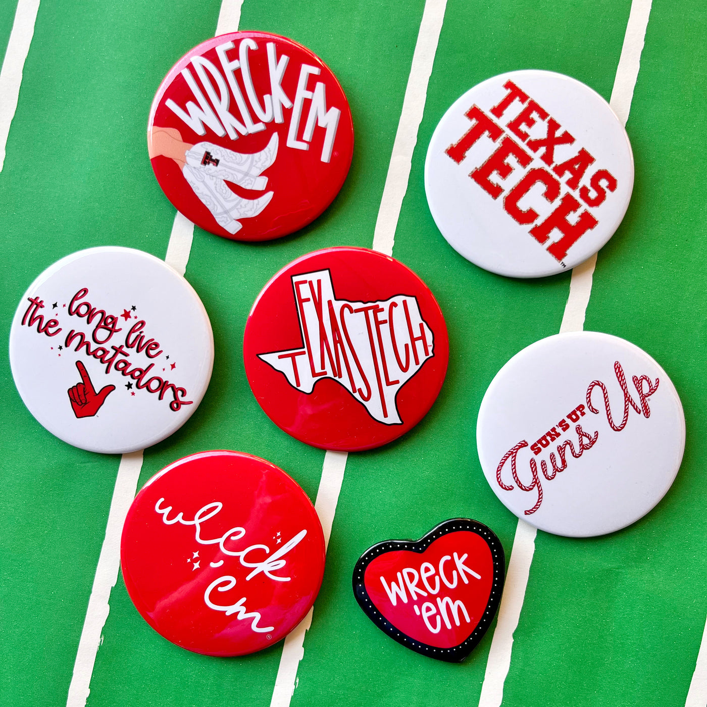 Texas Tech Gameday Buttons