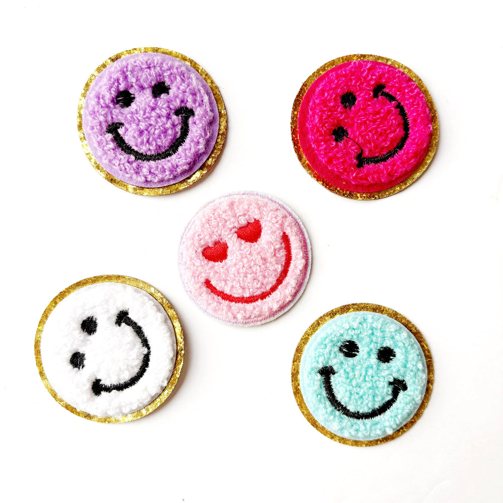 Smiley Face Patches