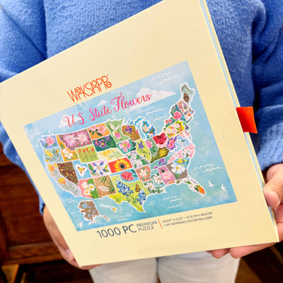 U.S. State Flowers Jigsaw Puzzle (1000 pieces)