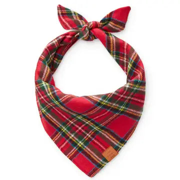 Tartan Plaid Flannel Dog Bandana*