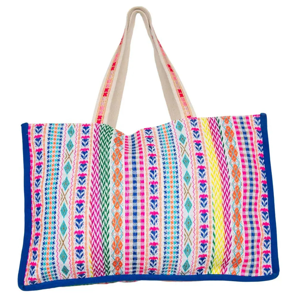 Beach Tasseled Oversized Tote Bag