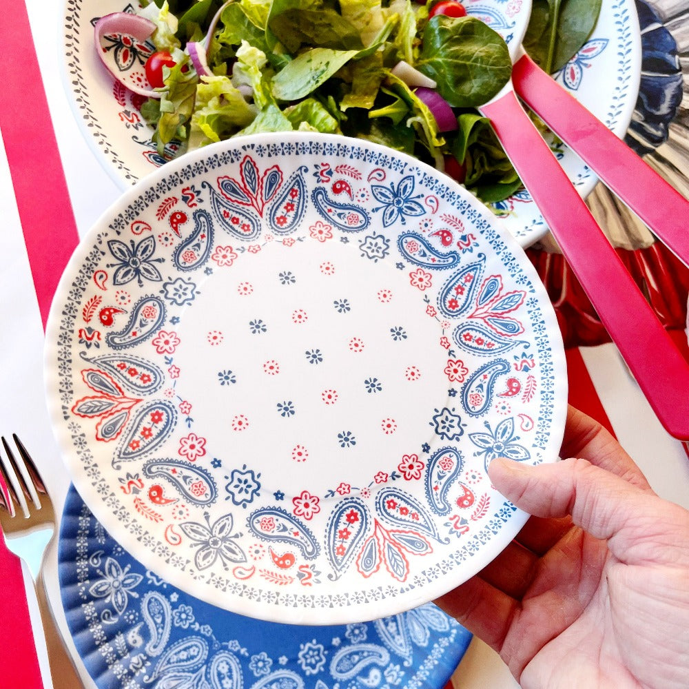 American Holiday Melamine Plates