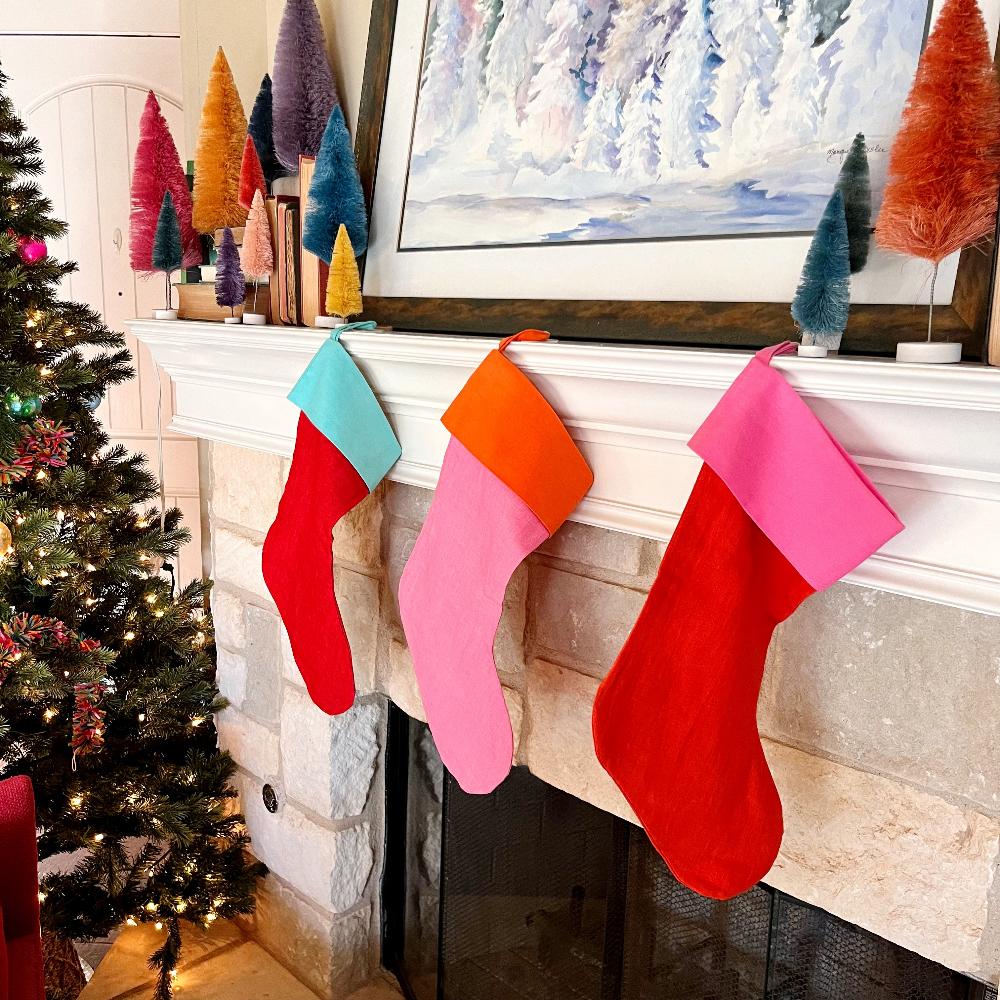 Color Block Stockings