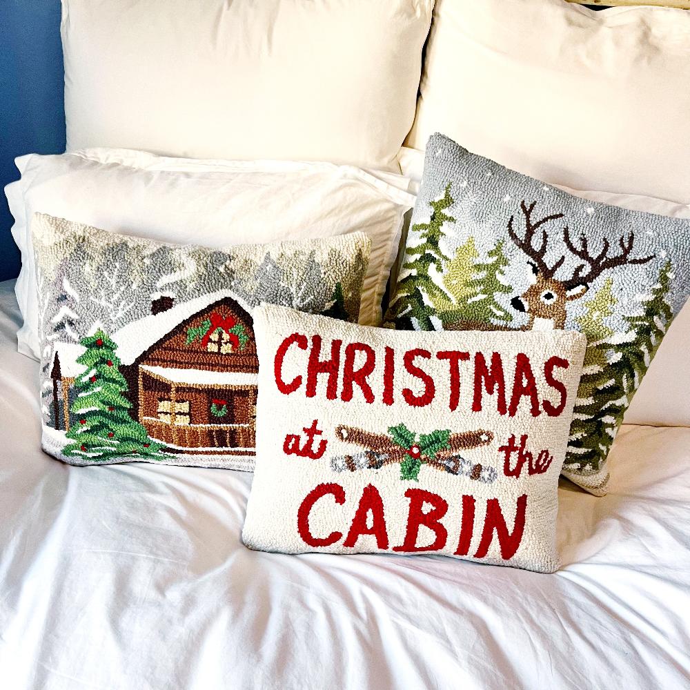 Christmas at the Cabin Pillows