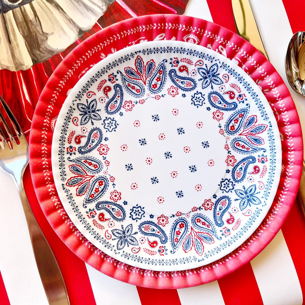 American Holiday Melamine Plates