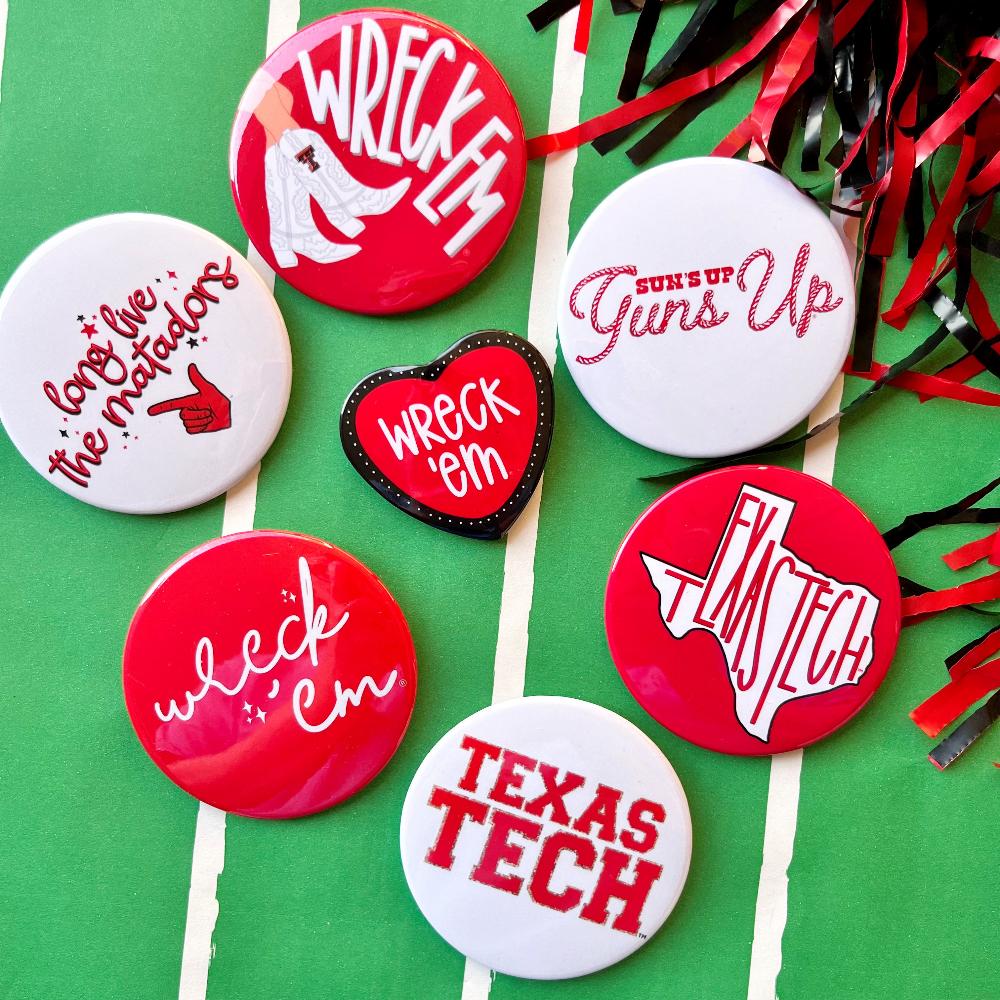 Texas Tech Gameday Buttons