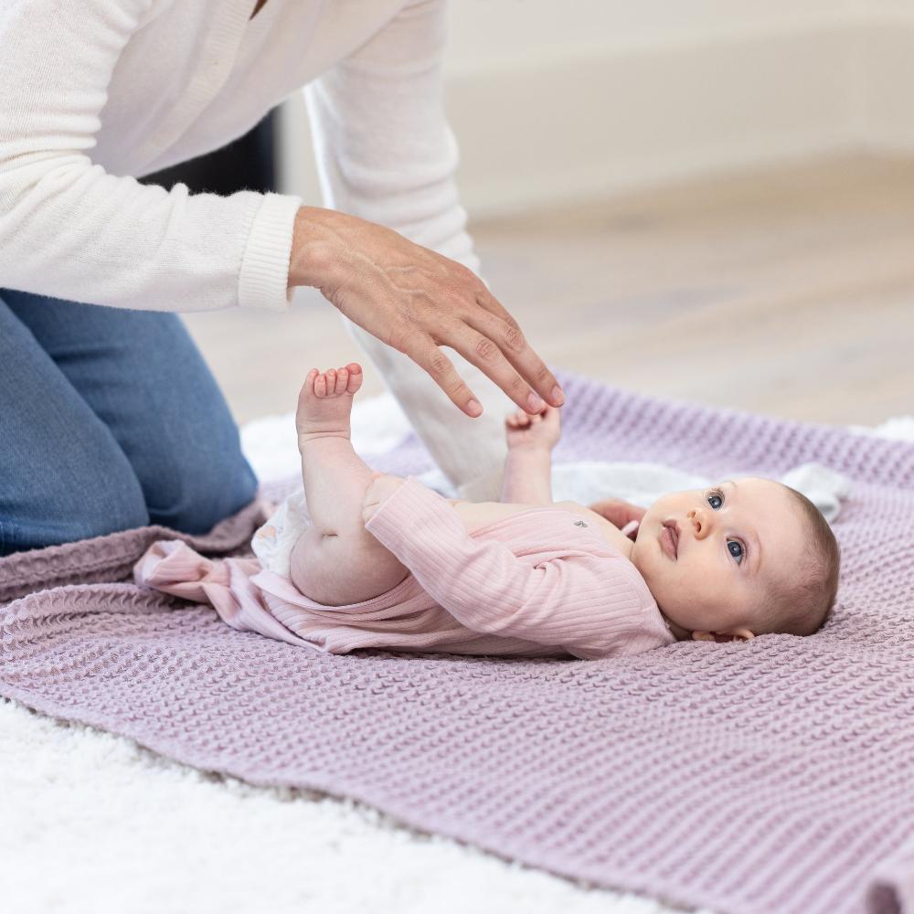 Waffle Baby Blanket