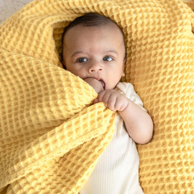 Waffle Baby Blanket