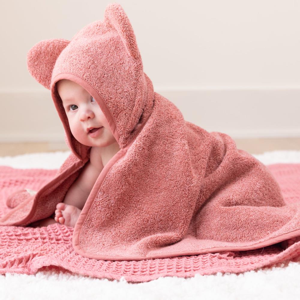 Hooded Towel + Wash Mitt Set