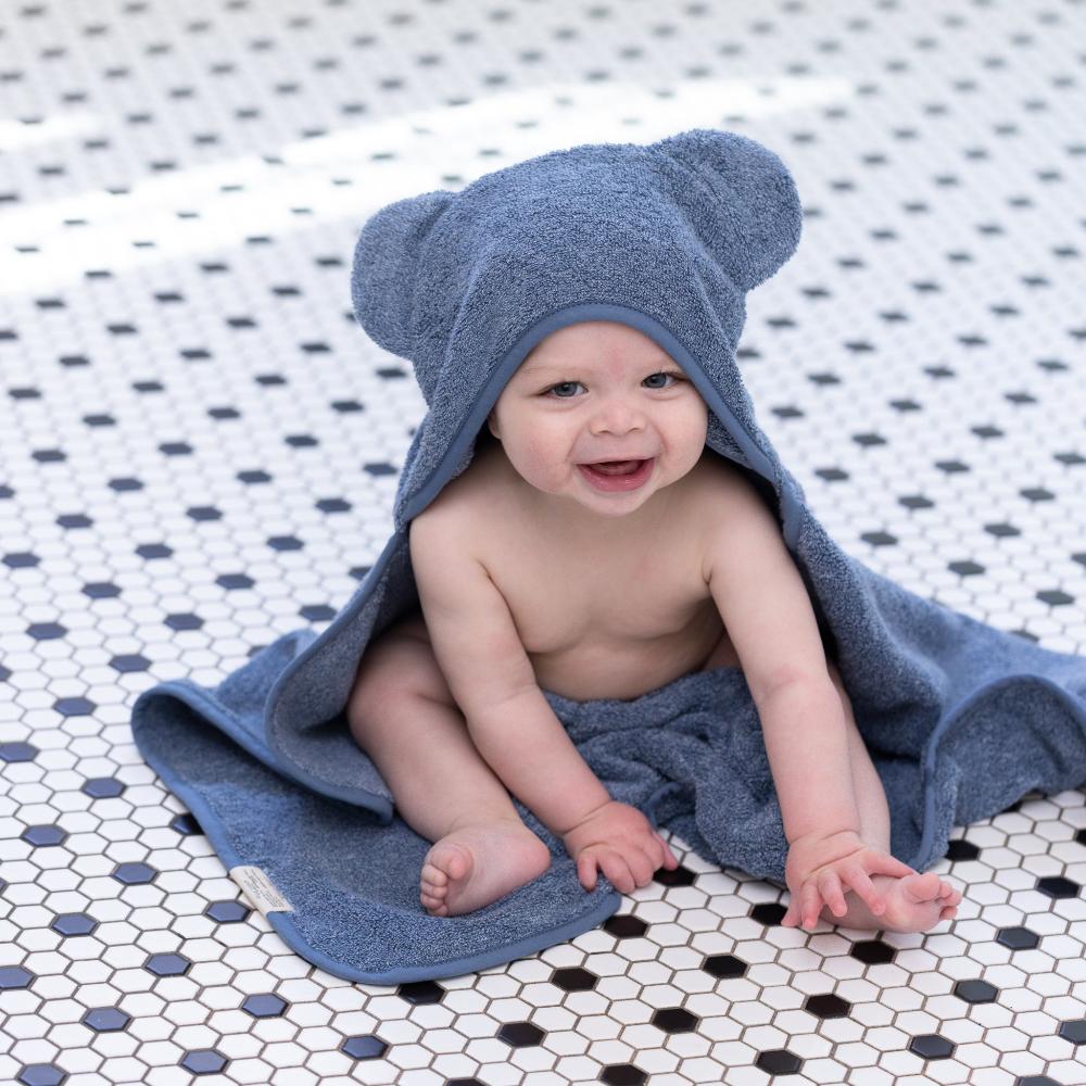 Hooded Towel + Wash Mitt Set