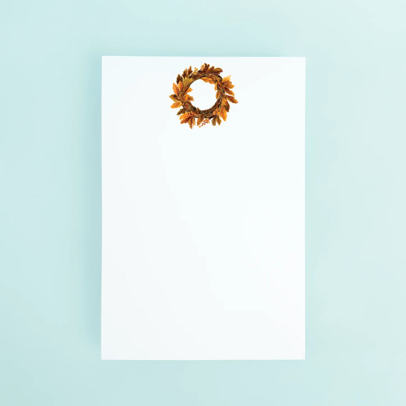 Fall Wreath Notepad