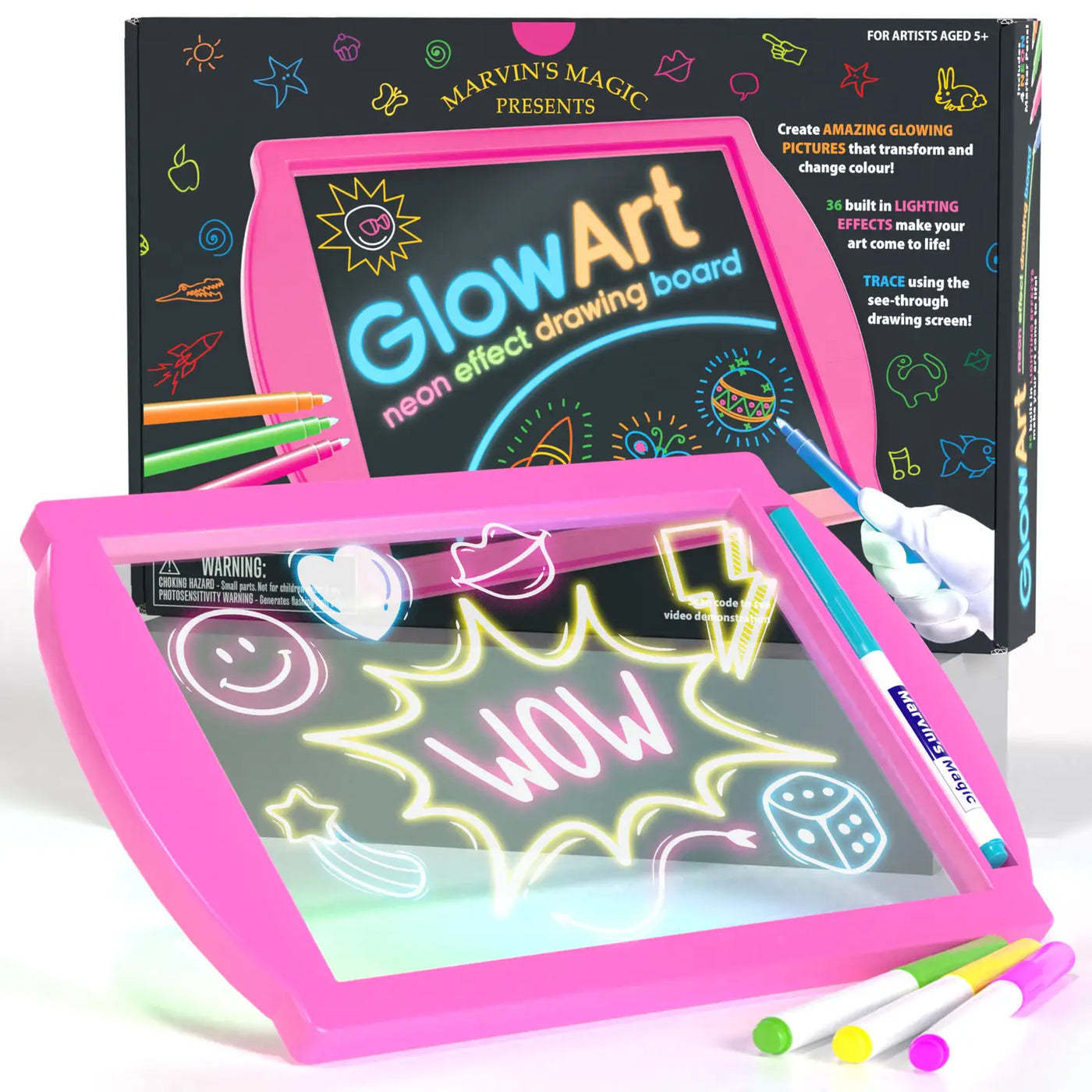 Glow Art Drawing Board