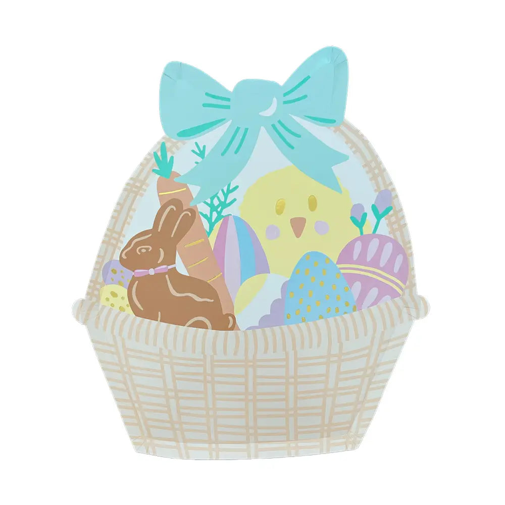 Easter Fun Large Basket Plates