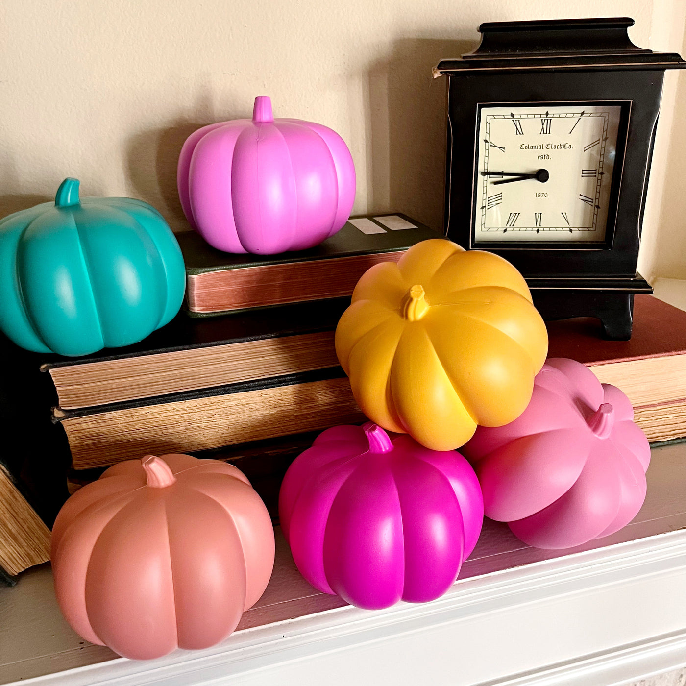 Colorful Pumpkin (set of 6)