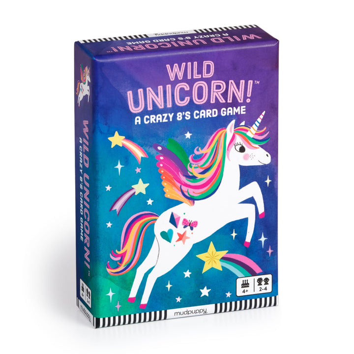 Wild Unicorn Crazy 8 Card Game