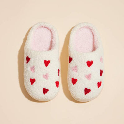 Multi Hearts Home Slippers (for kids)