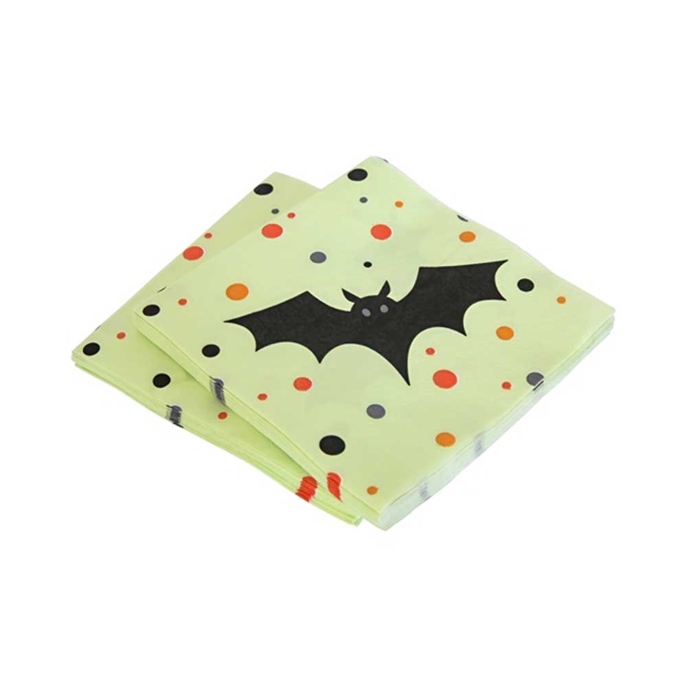 Batty Night Glow Napkins