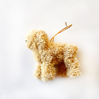 Furry Poodle Ornaments