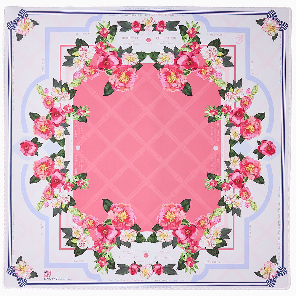 Camellia Mahjong Mat