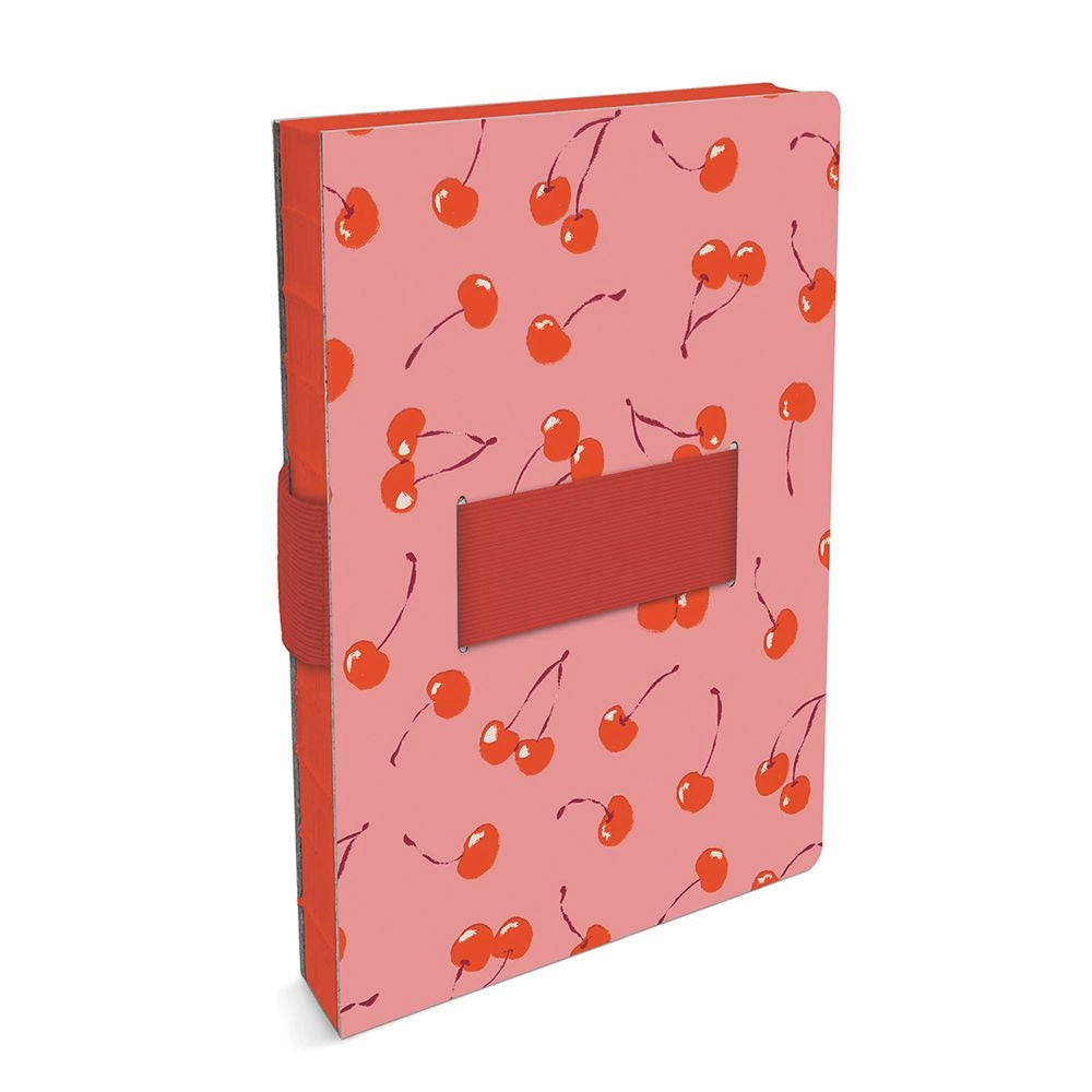 Fresh-Picked Cherries Notebook with Phone Loop