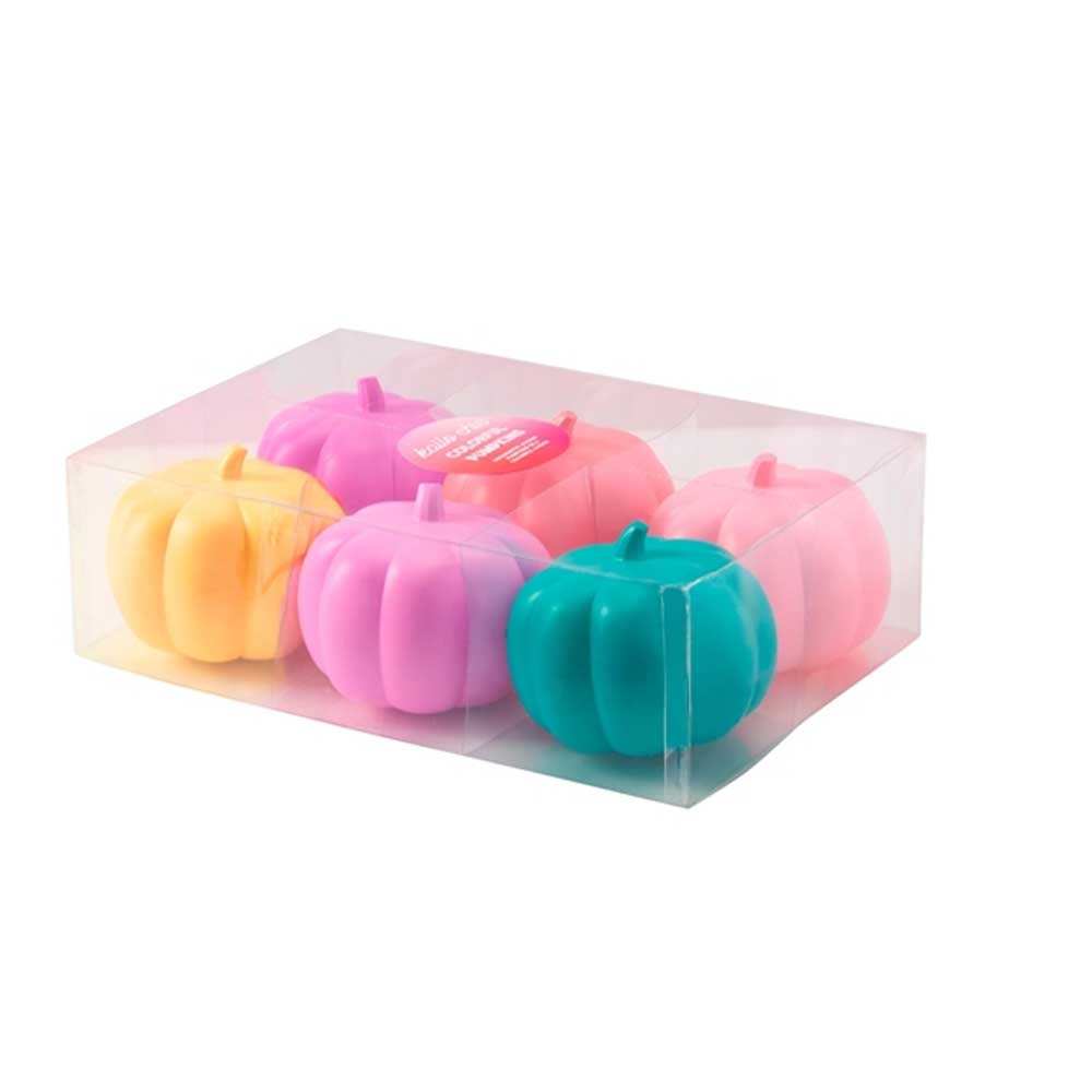 Colorful Pumpkin (set of 6)