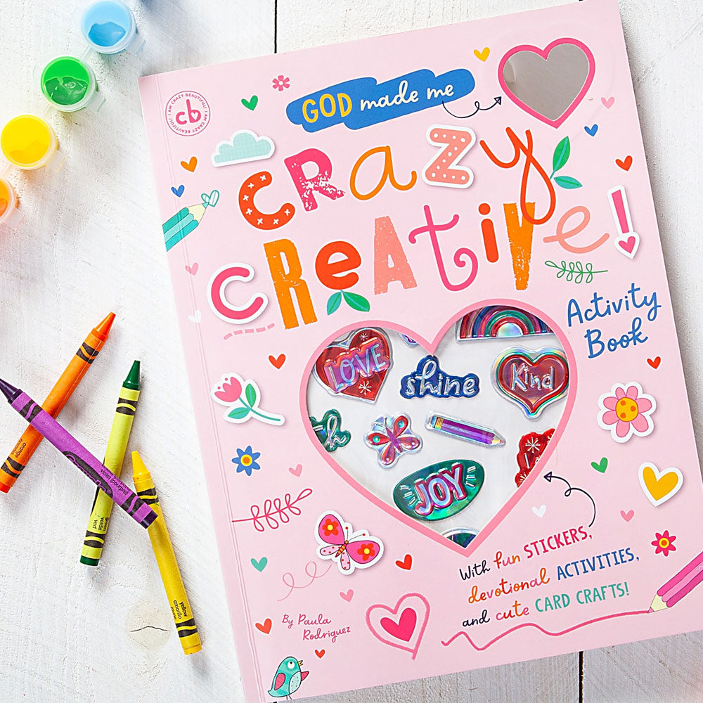 God Made Me Crazy Creative Activity Book