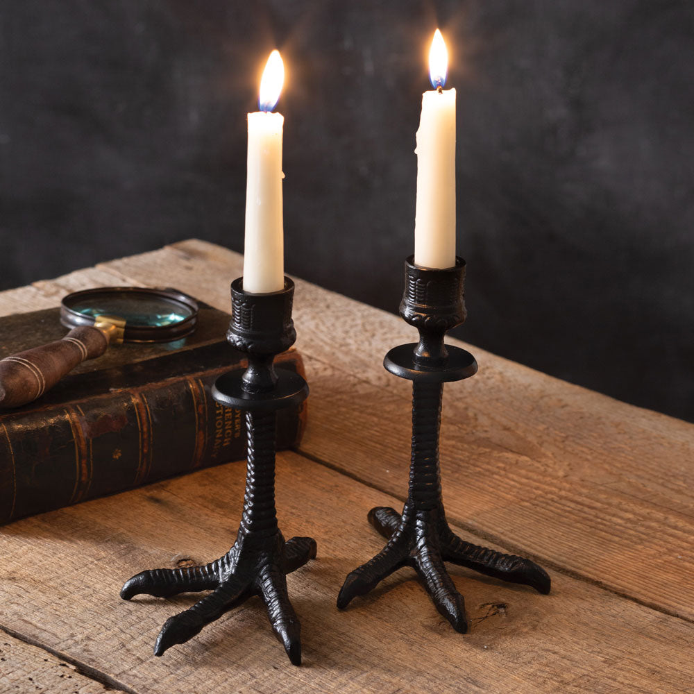 Crows Feet Candle Holders (set of 2)