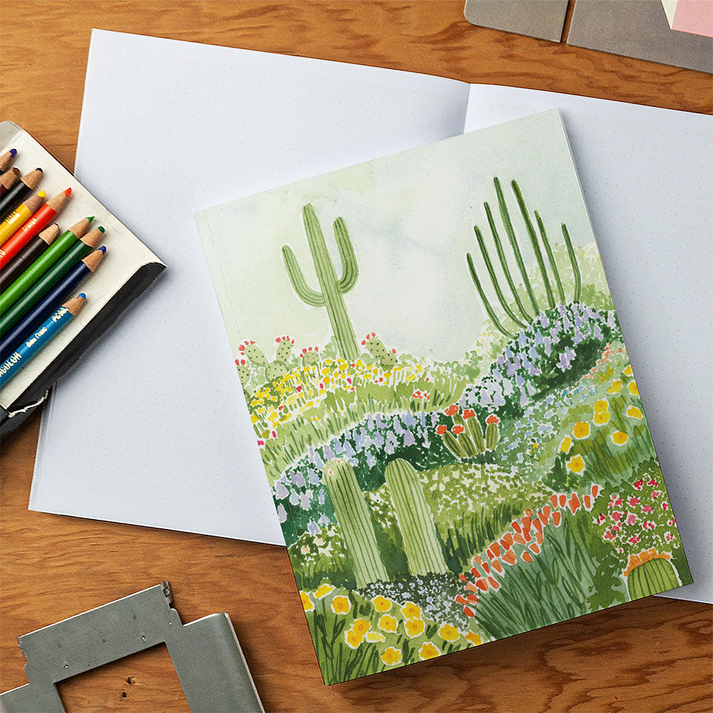 Desertscape Medium Layflat Notebook