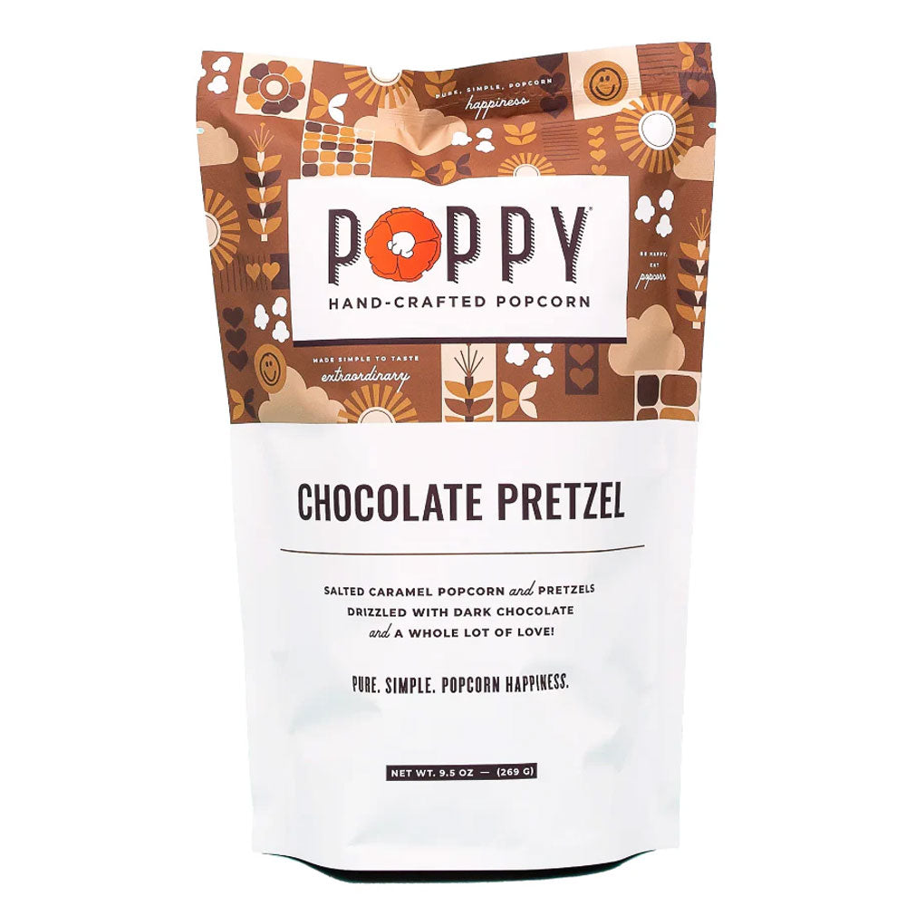 Dark Chocolate Pretzel Popcorn