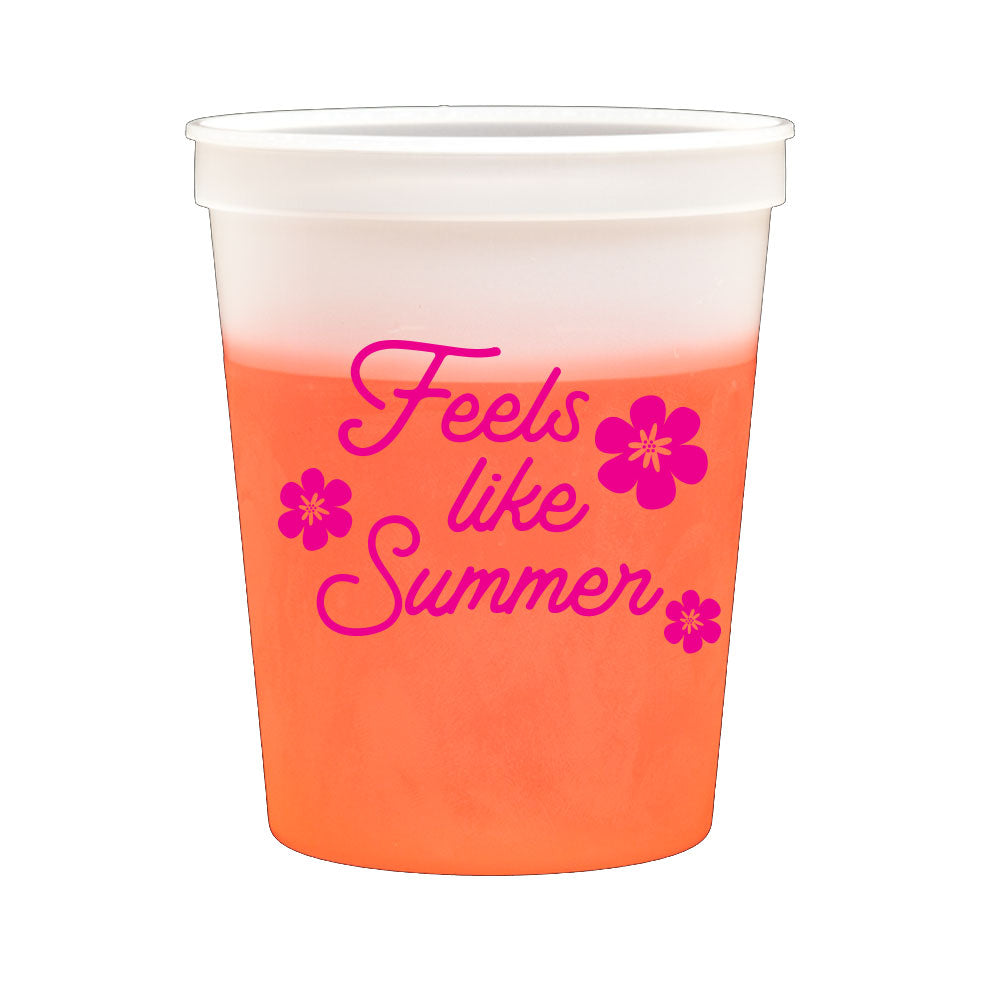 Feels Like Summer Color-Changing Cups