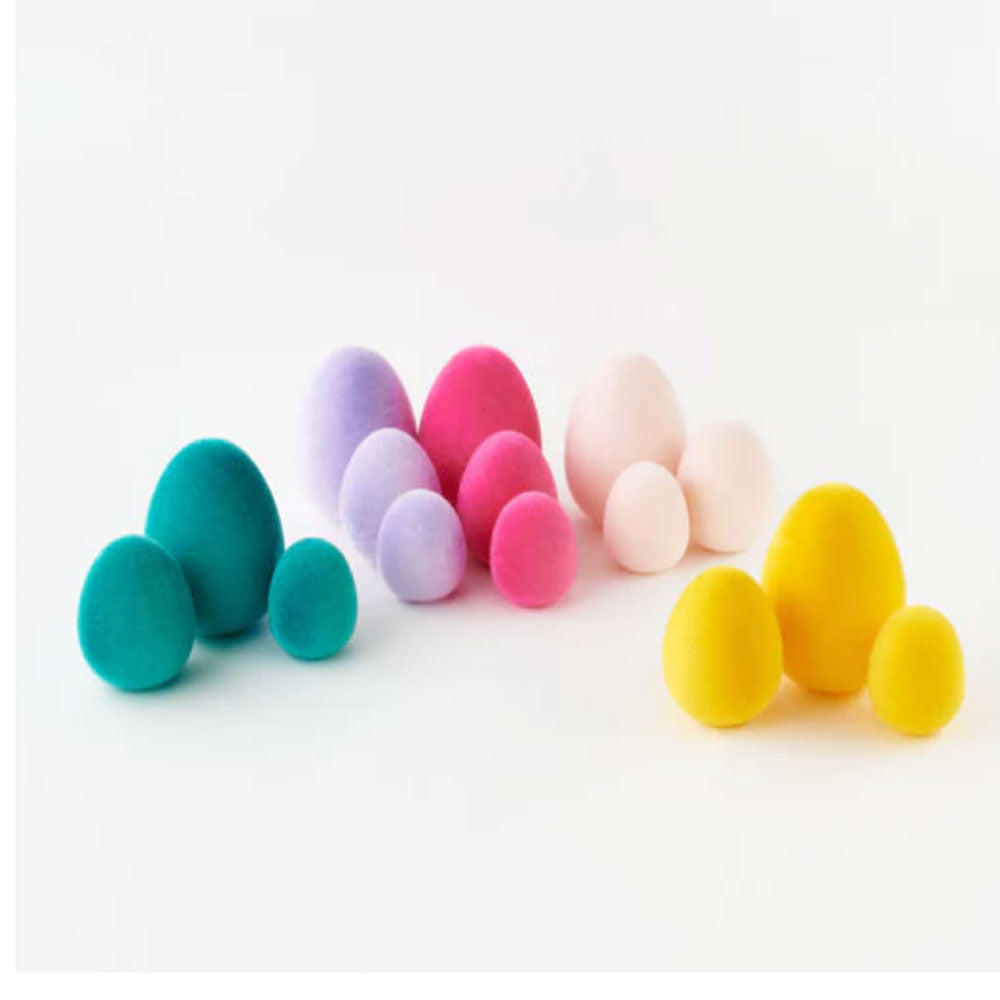 Flocked Eggs