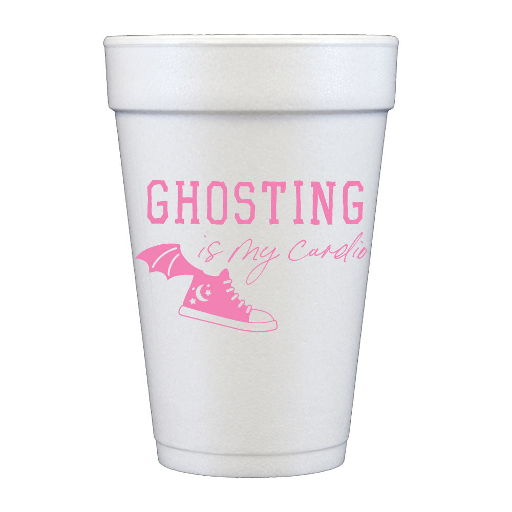 Ghosting is my Cardio Foam Cups