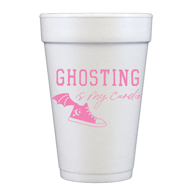 Ghosting is my Cardio Foam Cups