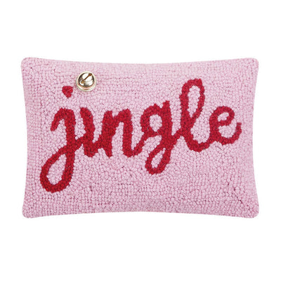 Merry Christmas & Jingle w/Bell Pillows