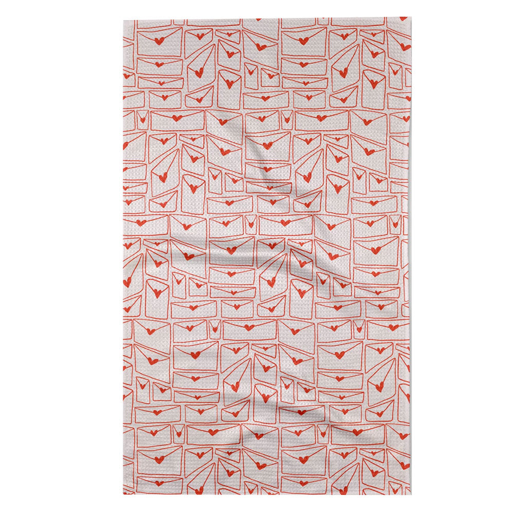 Letters of Love Kitchen Tea Towel