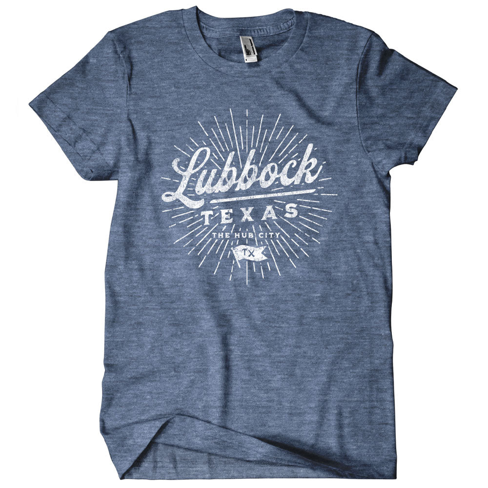 Lubbock Texas Sunburst Shirt