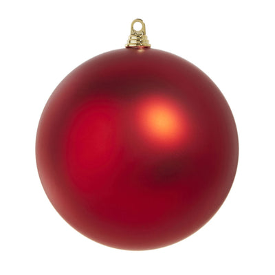 Matte Red Ball Ornament