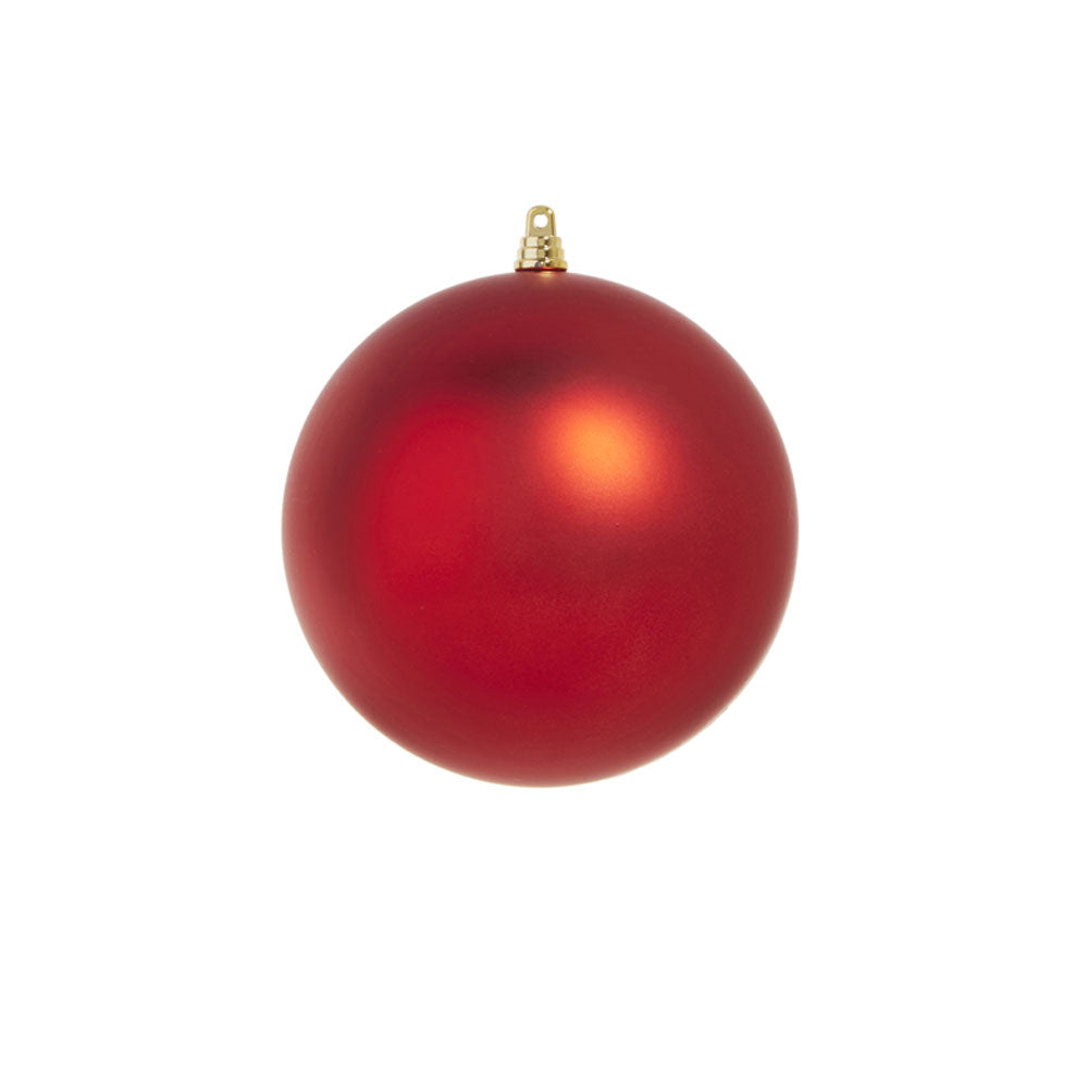 Matte Red Ball Ornament