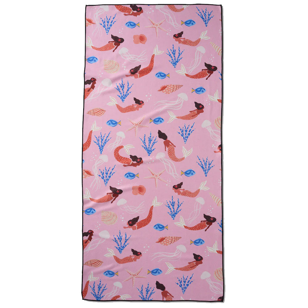 Mermaid Shells Beach Towel