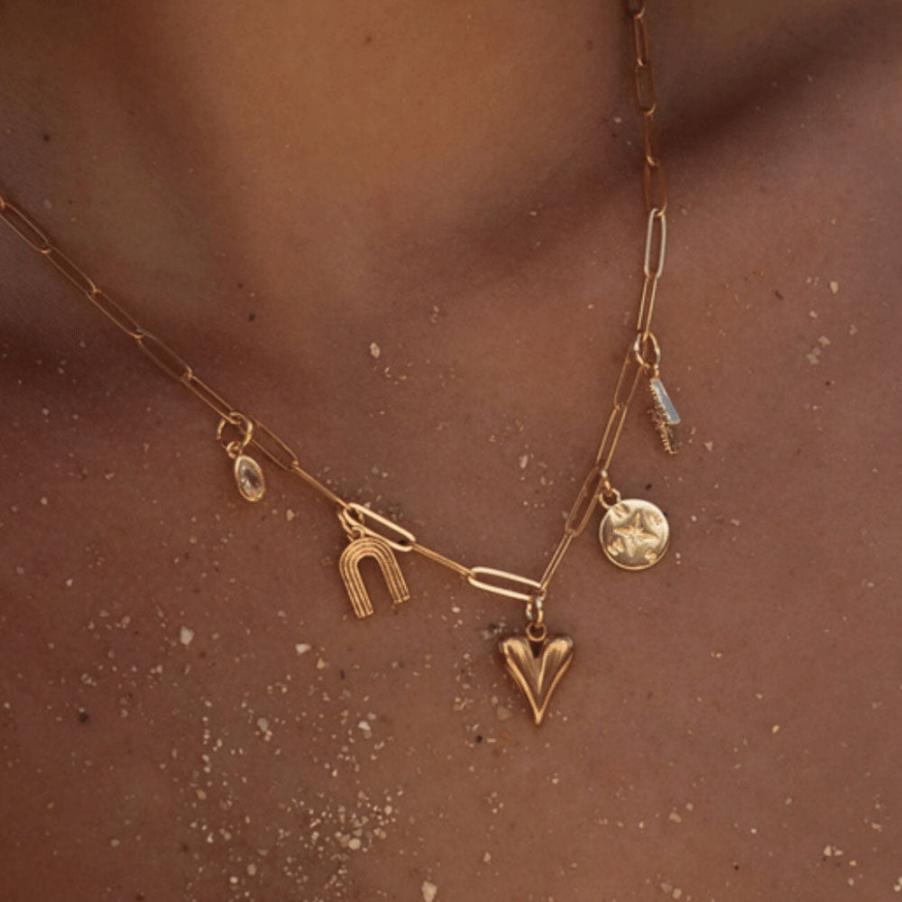 Glossy Charm Chain