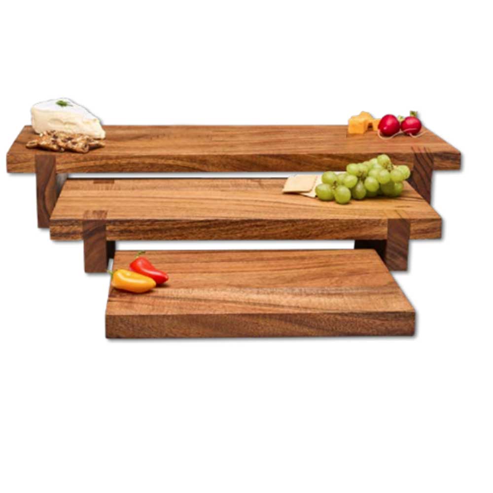 Acacia Nesting Charcuterie Boards (set of 3) – Barque Gifts