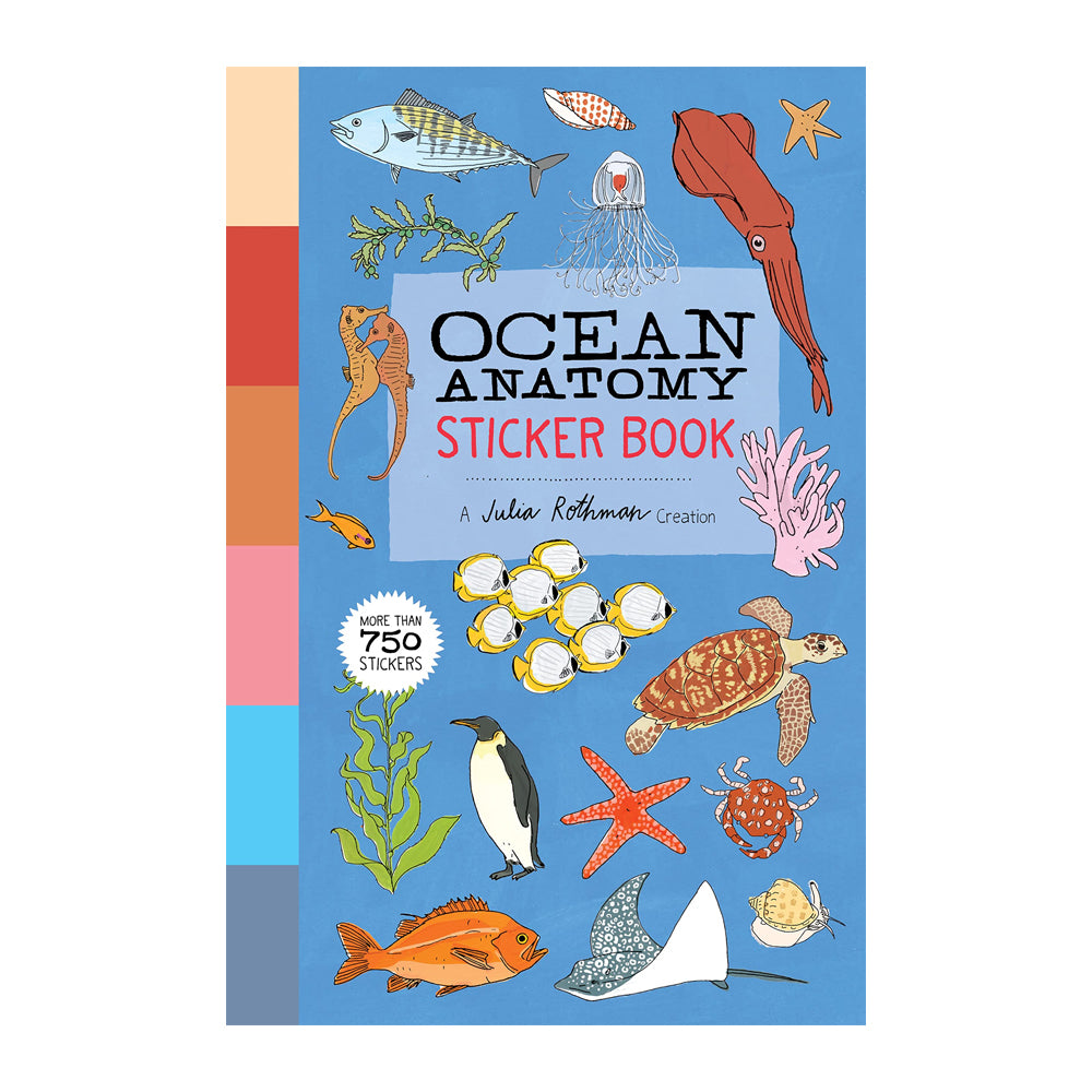 Ocean Anatomy Sticker Book