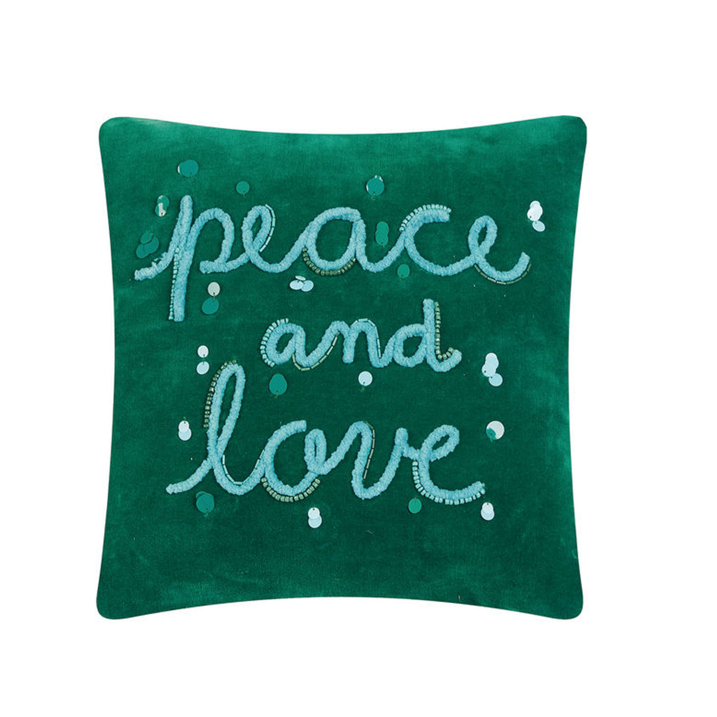 Velvet Christmas Words Pillows